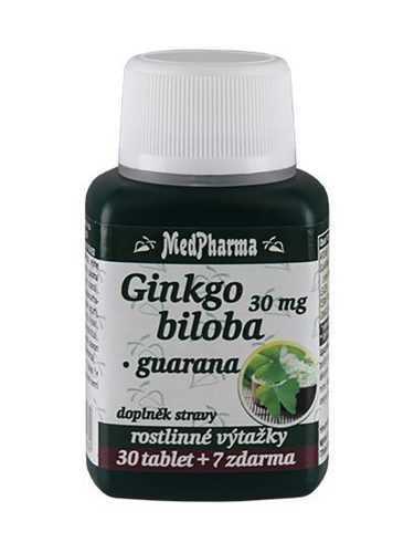 Medpharma Ginkgo biloba 30 mg + Guarana 37 tablet Medpharma