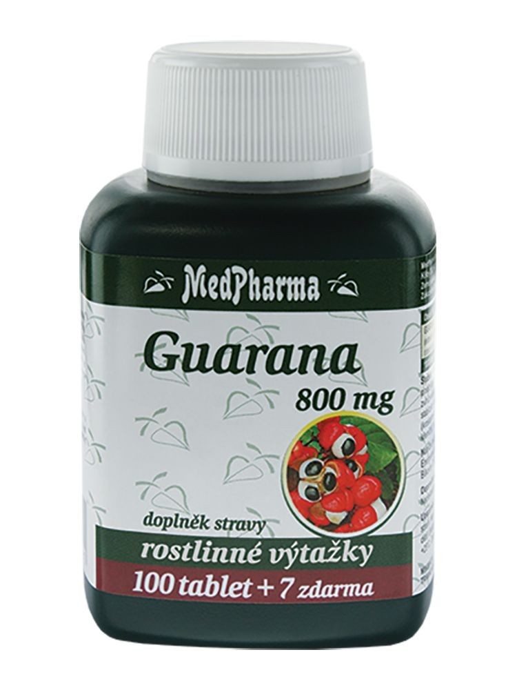 Medpharma Guarana 800 mg 107 tablet Medpharma