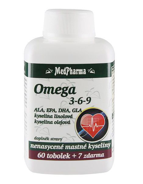 Medpharma Omega 3-6-9 67 tobolek Medpharma