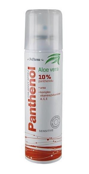 Medpharma Panthenol 10 % Sensitive chladivý sprej 150 ml Medpharma