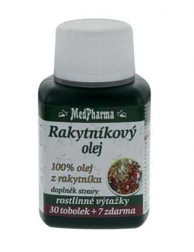 Medpharma Rakytníkový olej 100% olej z rakytníku 37 tobolek Medpharma