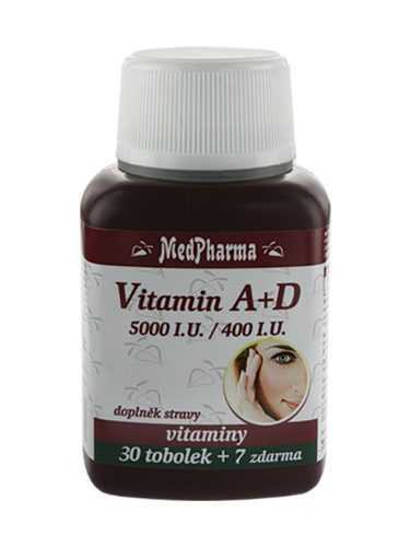 Medpharma Vitamín A+D 5000 I.U./400 I.U. 37 tobolek Medpharma
