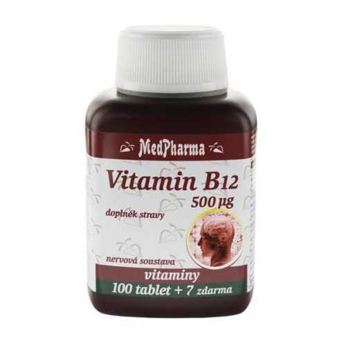 Medpharma Vitamin B12 500 mcg 107 tablet Medpharma