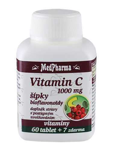 Medpharma Vitamin C se šípky 1000 mg 67 tablet Medpharma