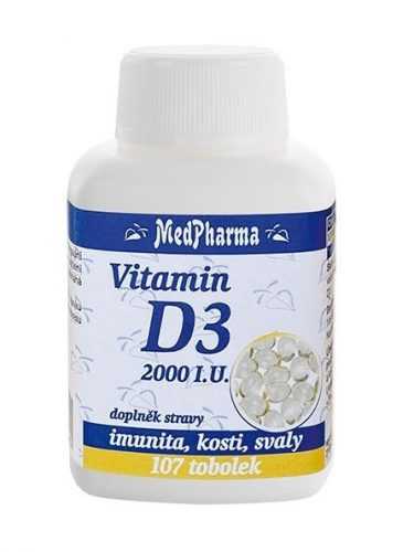Medpharma Vitamin D3 2000 I.U. 107 tobolek Medpharma