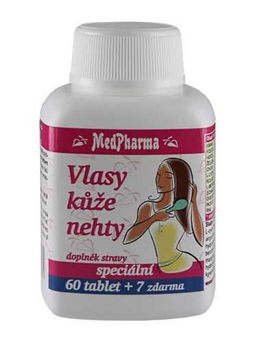 Medpharma Vlasy kůže nehty 67 tablet Medpharma