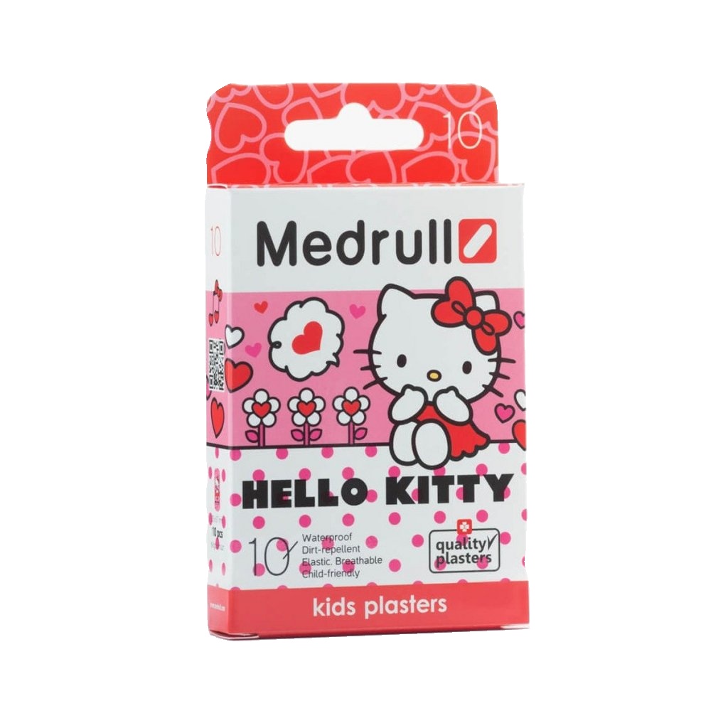 Medrull KIDS Hello Kitty dětská náplast 10 ks Medrull