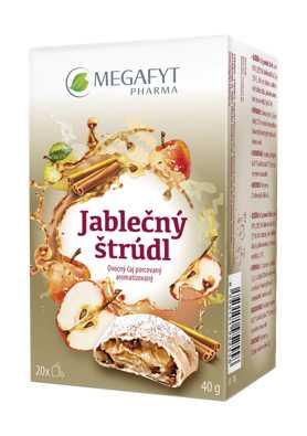 Megafyt Jablečný štrúdl porcovaný čaj 20x 2 g Megafyt