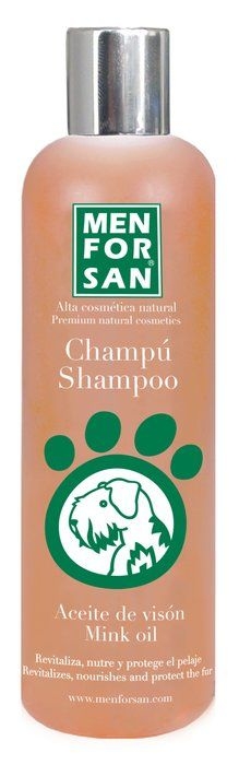 MenForSan Ochranný šampon s norkovým olejem pro psy 1000ml Menforsan