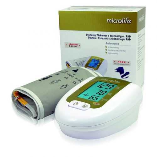 Microlife BP 3AG1 digitální tlakoměr zlatý Microlife
