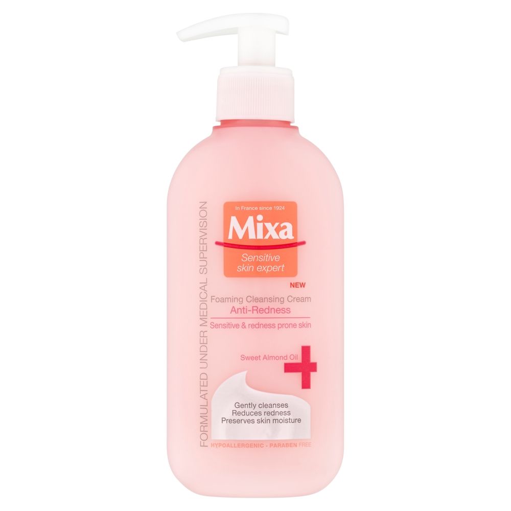 Mixa Anti-Redness jemný čisticí pěnivý gel 200 ml Mixa