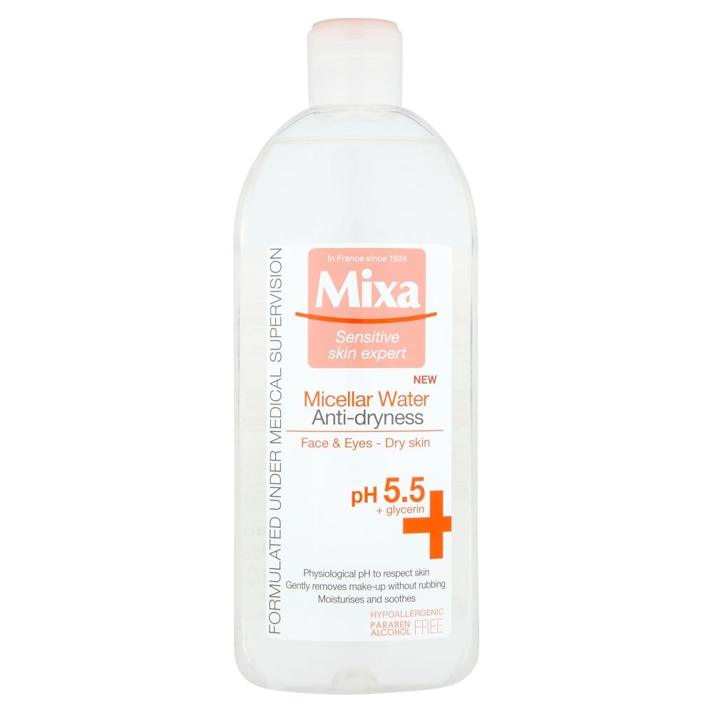 Mixa Micelární voda proti vysušování pleti 400 ml Mixa