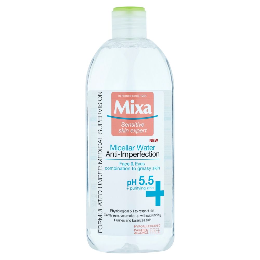 Mixa Zmatňující micelární voda s pH 5