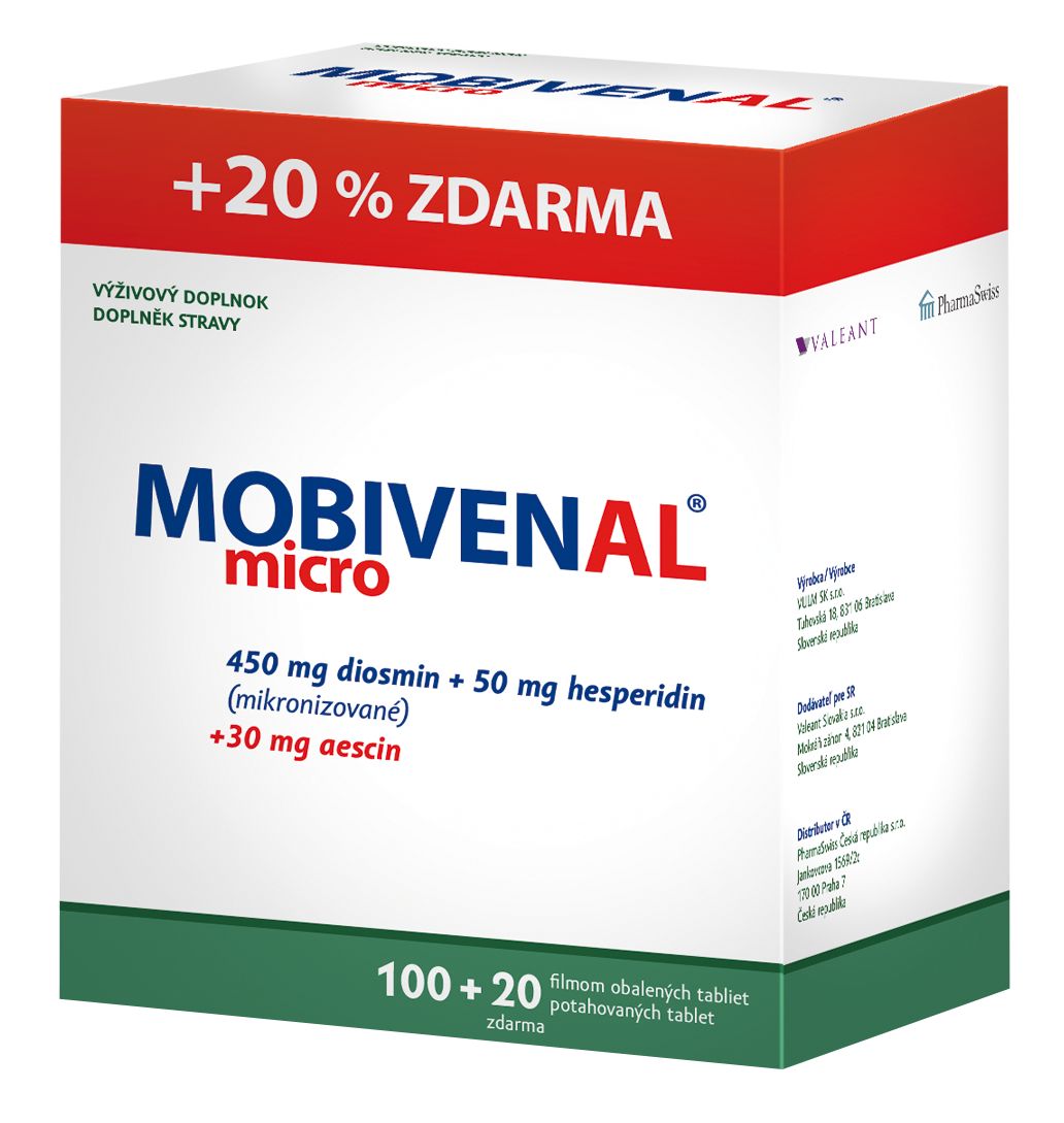 Mobivenal micro 100+20 tablet Mobivenal
