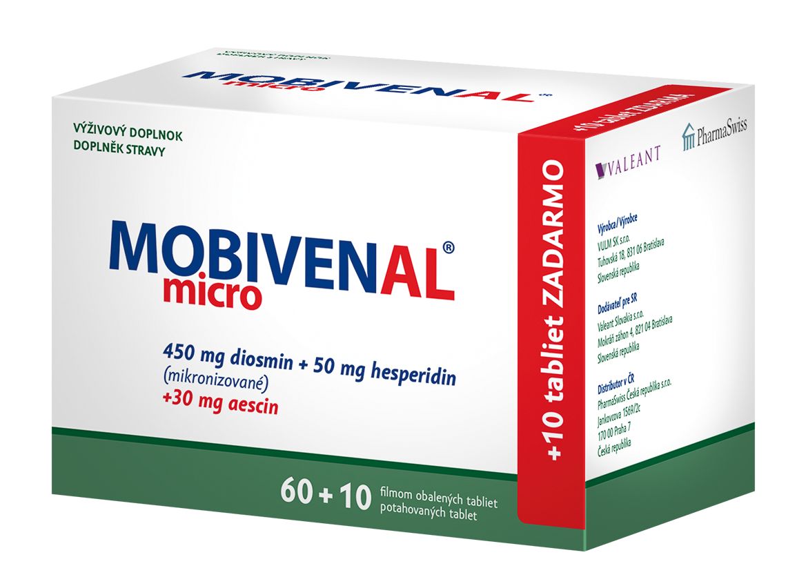 Mobivenal micro 60+10 tablet Mobivenal