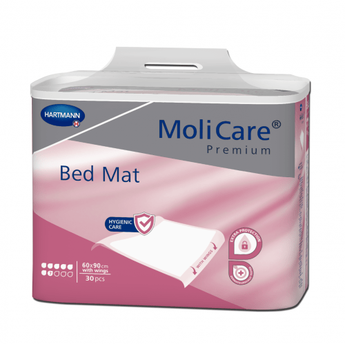 MoliCare Bed Mat 7 kapek 60x90 cm inkontinenční podložky se záložkami 30 ks MoliCare