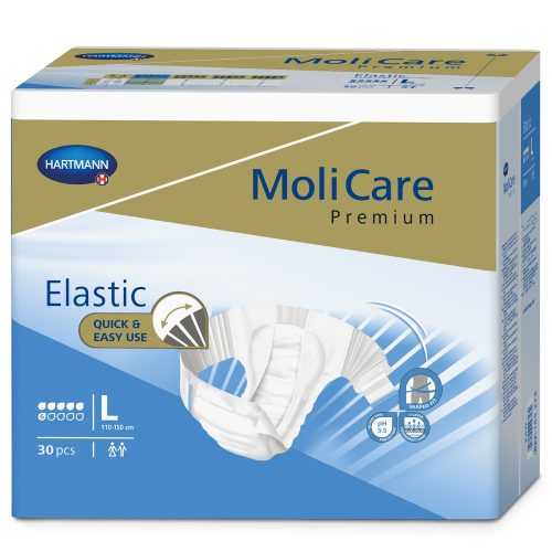 MoliCare Elastic 6 kapek vel. L inkontinenční kalhotky 30 ks MoliCare