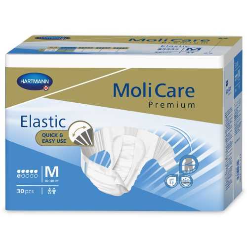 MoliCare Elastic 6 kapek vel. M inkontinenční kalhotky 30 ks MoliCare