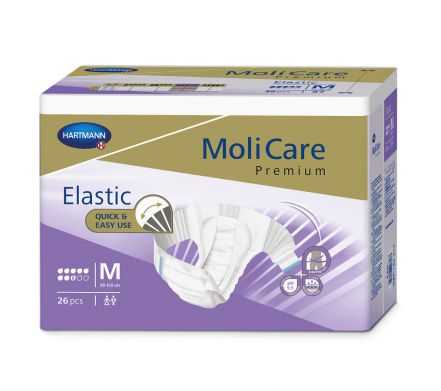 MoliCare Elastic 8 kapek vel. M inkontinenční kalhotky 26 ks MoliCare