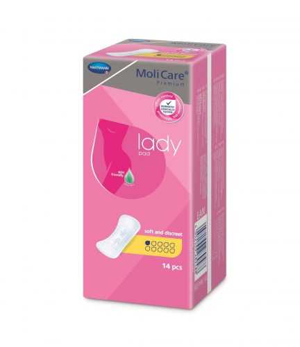 MoliCare Lady 1 kapka inkontinenční vložky 14 ks MoliCare