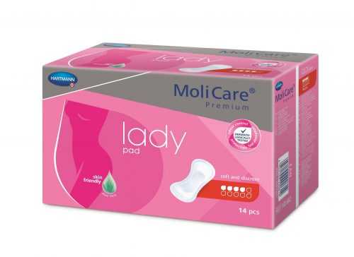 MoliCare Lady 4 kapky inkontinenční vložky 14 ks MoliCare