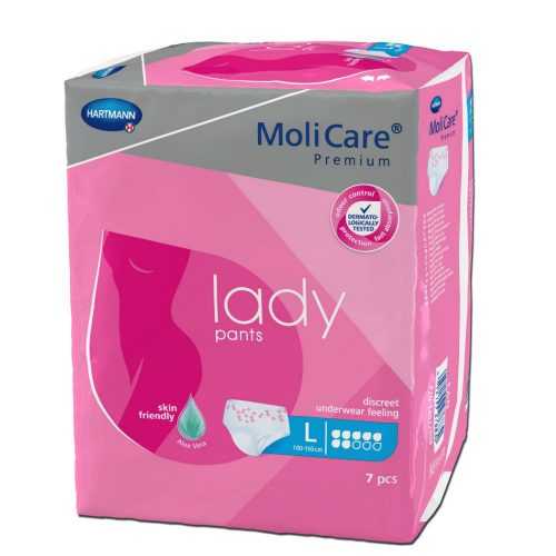 MoliCare Lady Pants 7 kapek vel. L inkontinenční kalhotky 7 ks MoliCare