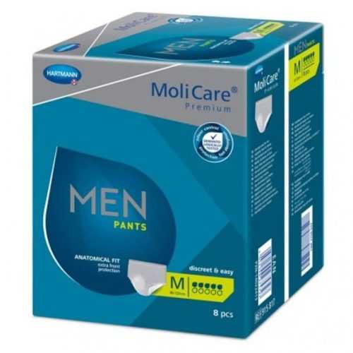 MoliCare Men Pants 5 kapek vel. M inkontinenční kalhotky 8 ks MoliCare