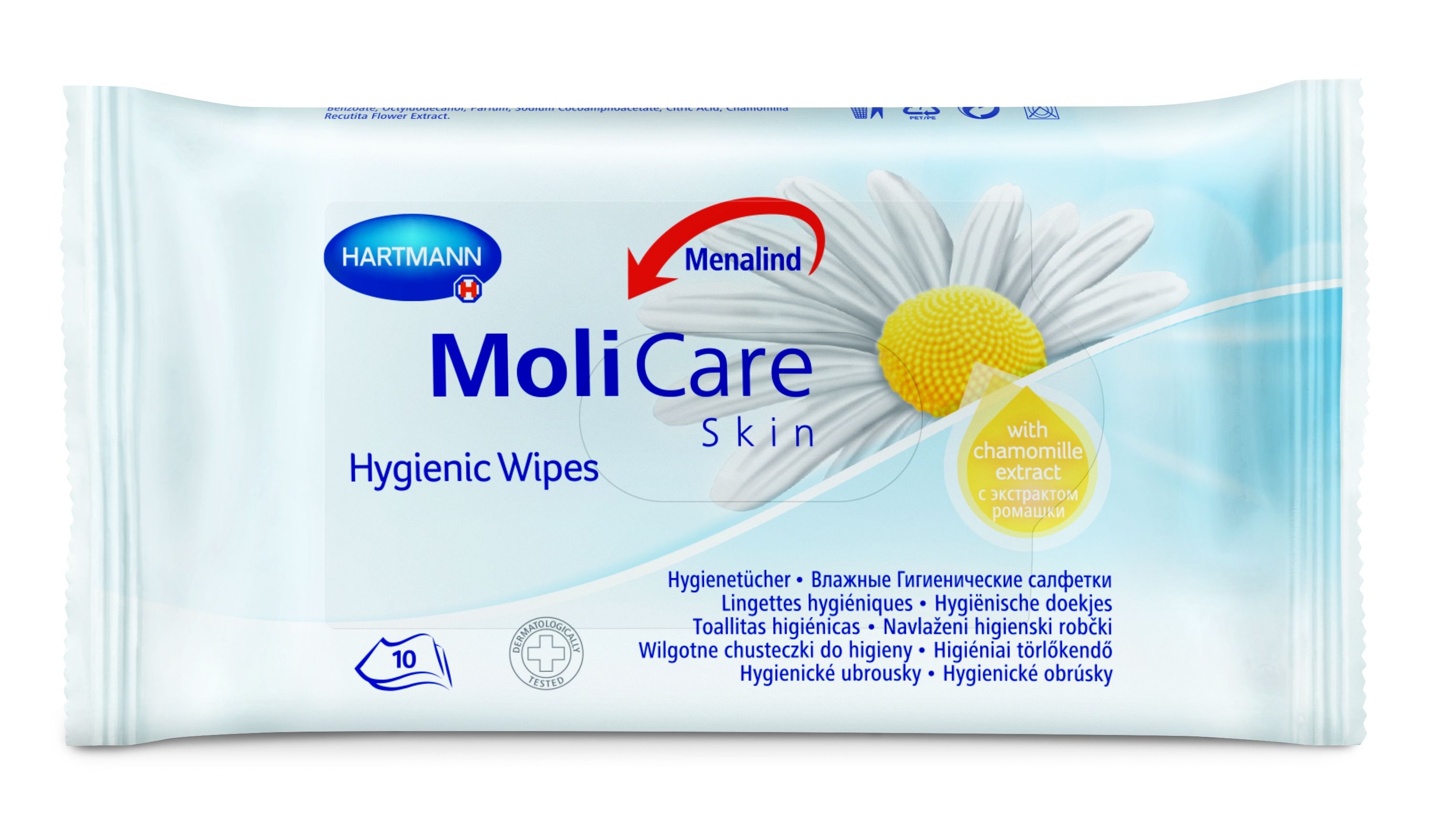 MoliCare Skin Hygienické ubrousky 10 ks MoliCare