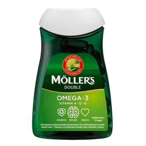 Mollers Omega 3 Double 112 kapslí Mollers