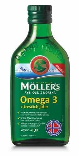 Mollers Omega 3 Natur olej 250 ml Mollers