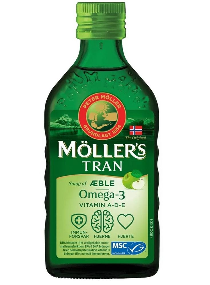Mollers Omega 3 jablko 250 ml Mollers