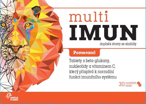 MultiIMUN pomeranč 30 tablet MultiIMUN