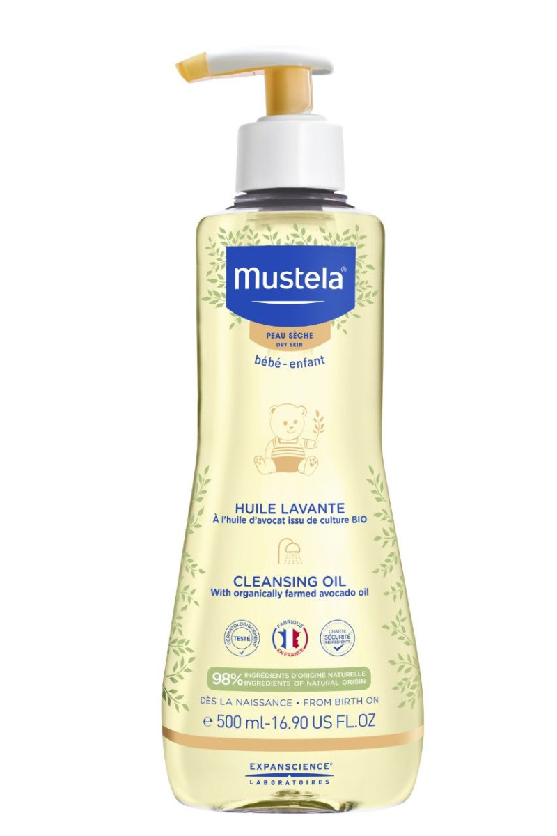 Mustela Čisticí olej na suchou pokožku 500 ml Mustela