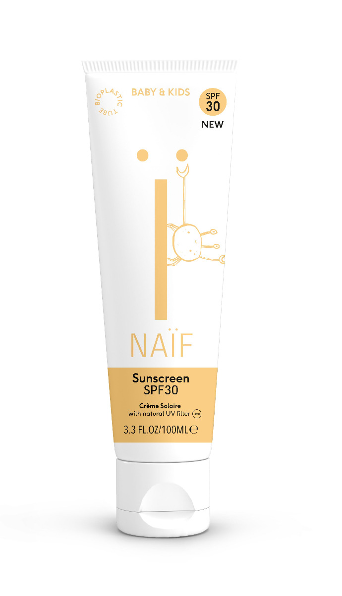 NAIF Ochranný krém na opalování pro děti a miminka SPF30 100 ml NAIF