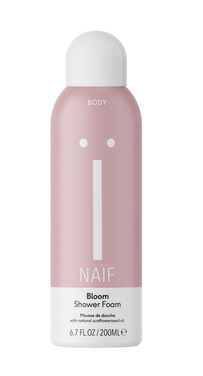 NAIF Sprchová pěna s květinovou vůní 200 ml NAIF