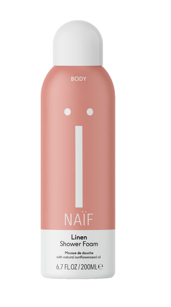 NAIF Sprchová pěna s vůní čistoty 200 ml NAIF