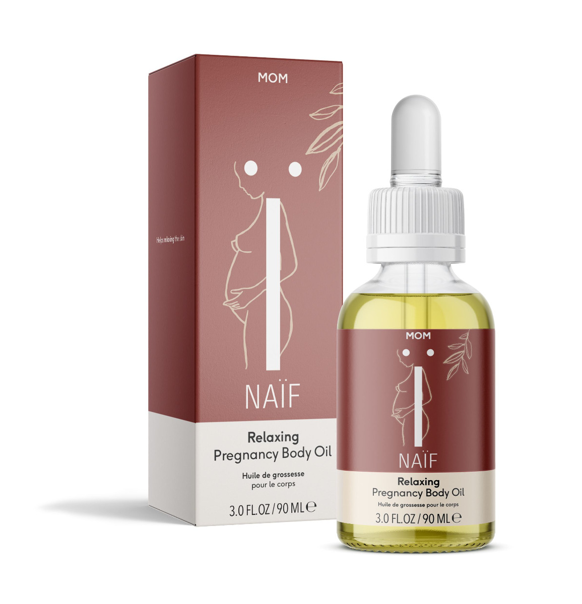 NAIF Těhotenský olej na strie 90 ml NAIF