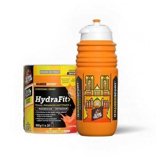 NAMEDSPORT HydraFit práškový nápoj 400 g + láhev NAMEDSPORT