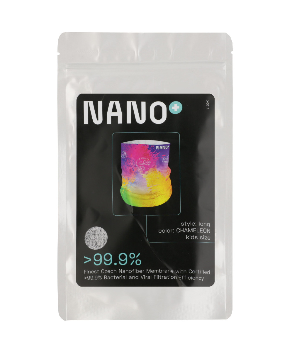 NANO+ Chameleon Nákrčník s vyměnitelnou nanomembránou 1 ks NANO+