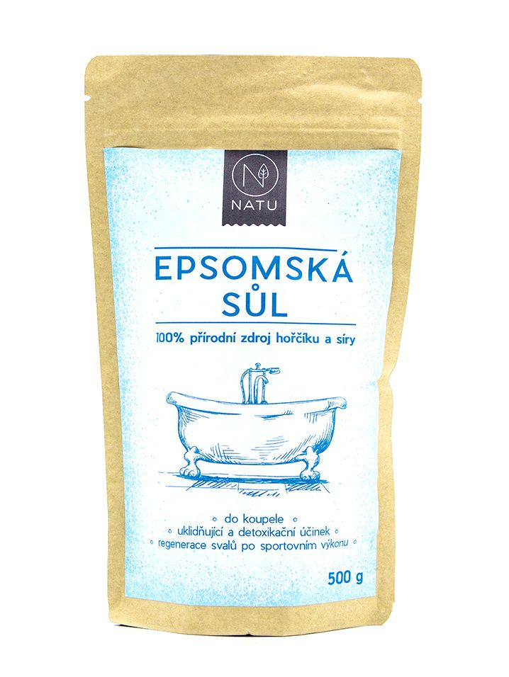 NATU Epsomská sůl 500 g NATU