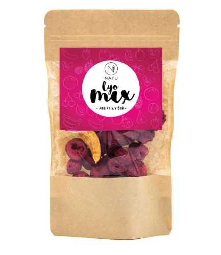 NATU Lyo mix malina & višeň 35 g NATU