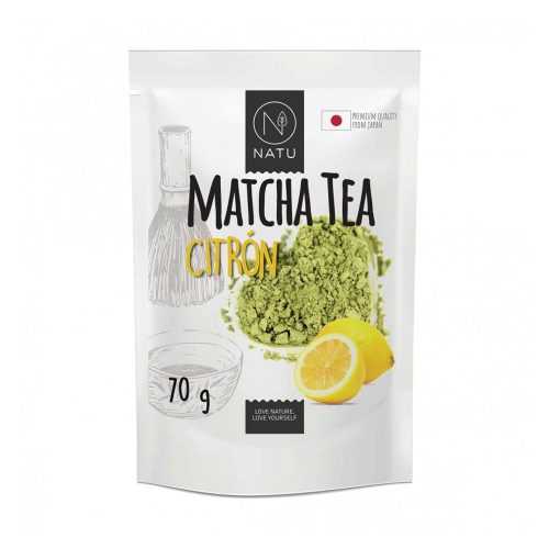 NATU Matcha tea BIO Premium Japan Citrón 70 g NATU