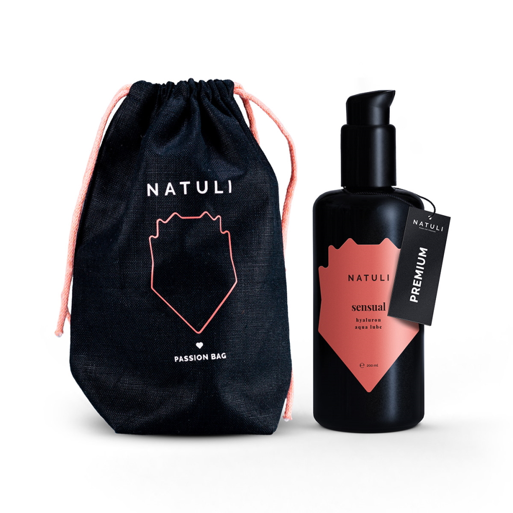 NATULI Sensual vodní lubrikant pro ženy GIFT 200 ml NATULI