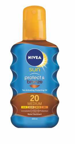 NIVEA SUN Olej na opalování Protect&Bronze OF20 200ml Nivea