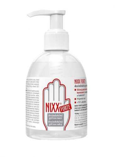 NIXX FORTE Dezinfekční gel na ruce 250 ml s dávkovačem NIXX