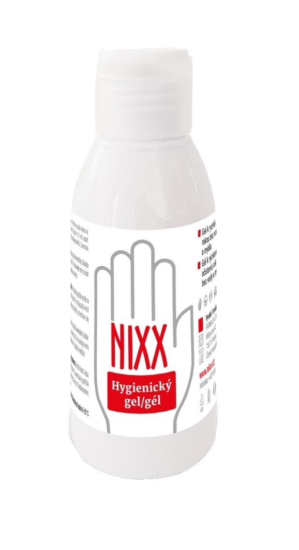 NIXX Hygienický gel na ruce lahvička 100 ml NIXX