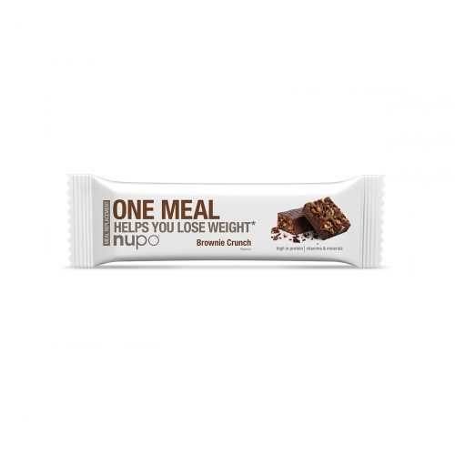 NUPO One Meal Křupavé brownie tyčinka 60 g NUPO