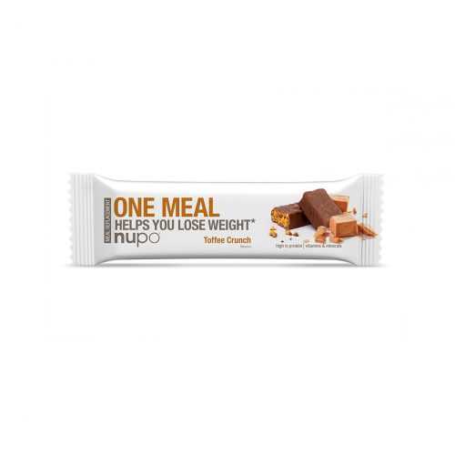 NUPO One Meal Křupavý karamel tyčinka 60 g NUPO