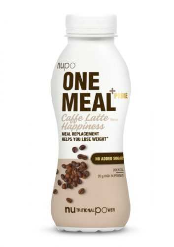 NUPO One Meal + Prime Caffe Latte hotový nápoj 330 ml NUPO