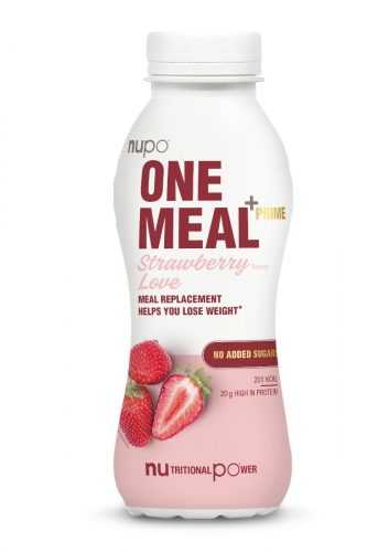 NUPO One Meal + Prime Jahoda hotový nápoj 330 ml NUPO